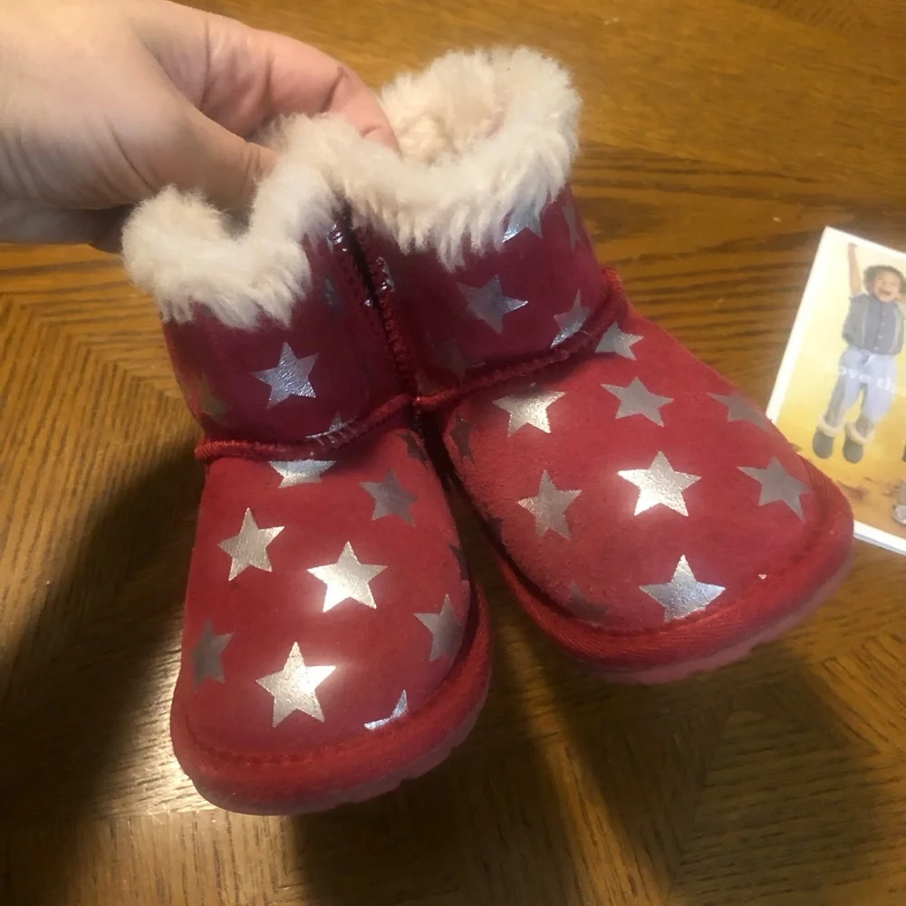 EMU Australia Starry Night Toddler Boots 18-24 mths‎ Blue Excellent